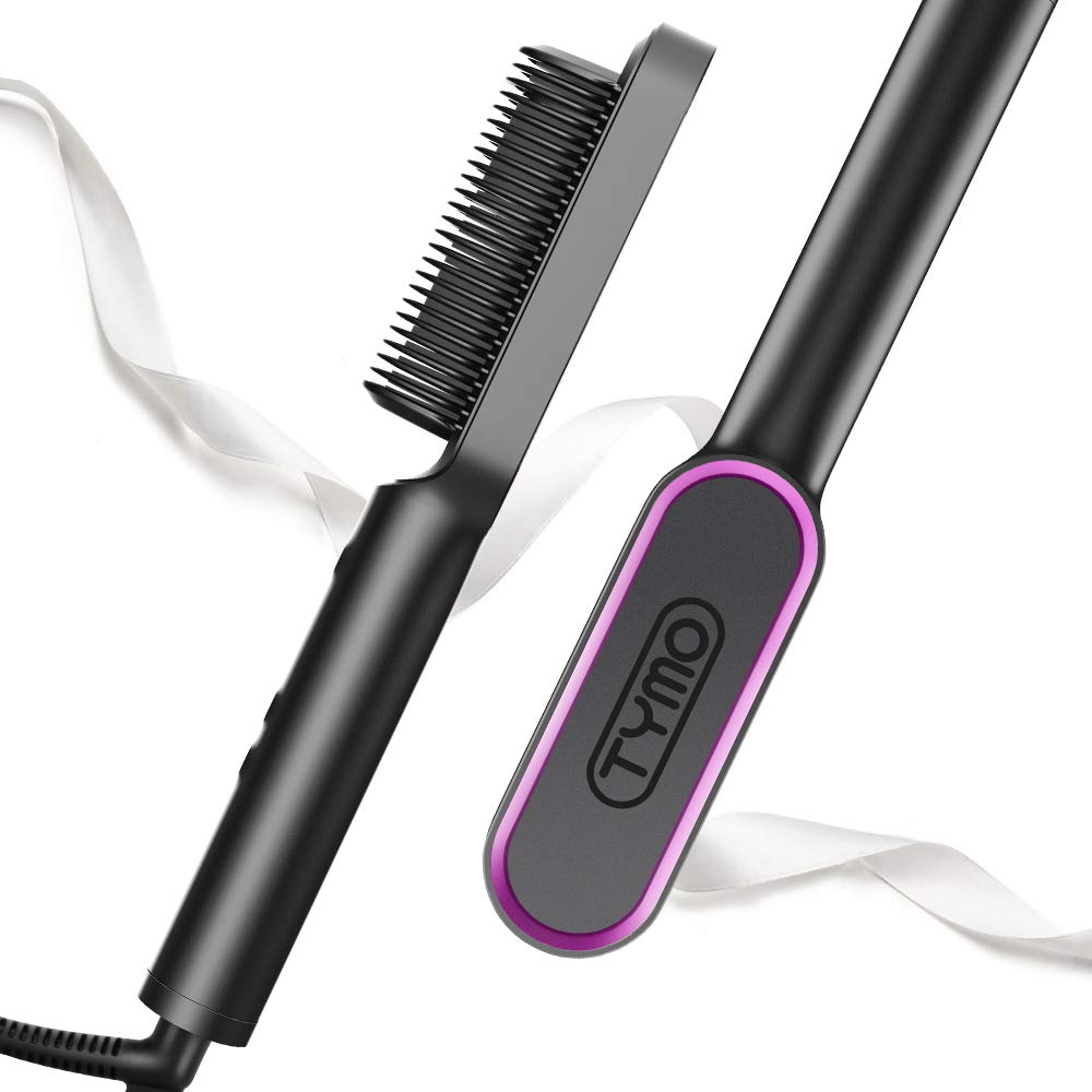 TYMO 2-in-1 Hair Straightener and Curler with Auto Lock