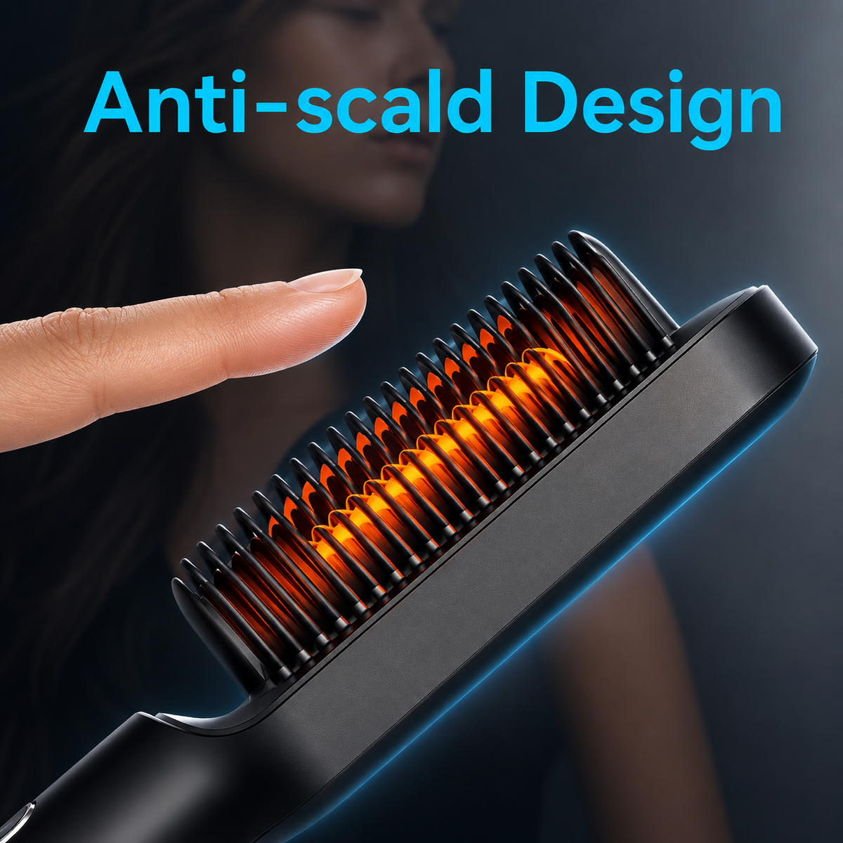 TYMO 2-in-1 Hair Straightener and Curler with Auto Lock