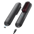 TYMO Cordless Hair Straightener Brush - Black